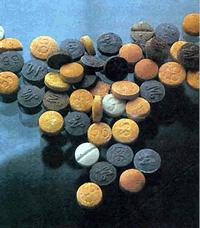 Meth tablets, containing methamphetamine, are a potent, highly addictive stimulant affecting the central nervous system in Victoria, Tasmania or Queensland.